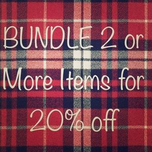 ❤️Bundle 2 or More Items for 20% Off!❤️